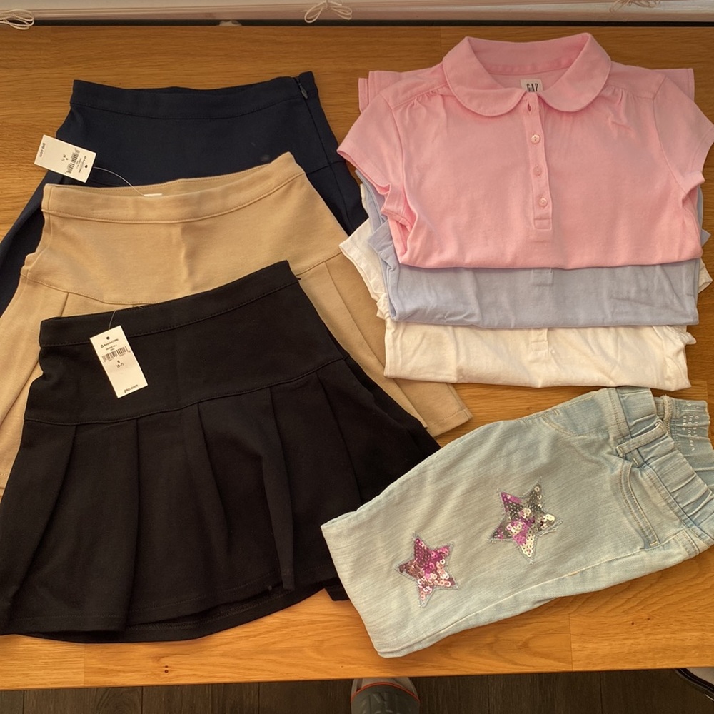 GAP - Girls Bundle - Skirts, Tops, Jeans